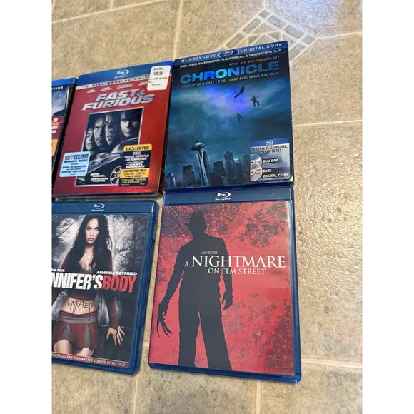 Collection Of 6 DVD/Blu Ray Horror Scary Adventure Action Group #T379 - Picture 2 of 8